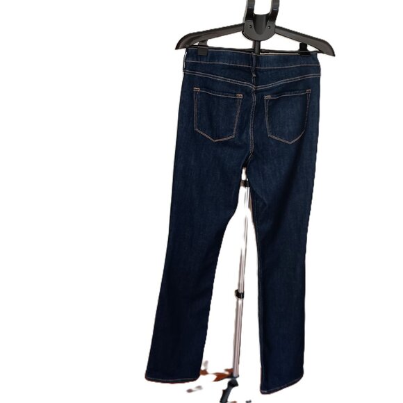Old Navy WOW Boot-cut Dark Wash Denim Jeans Women's 10 Tall - Picture 13 of 14